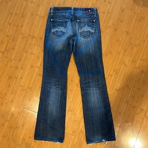 Vigoss jeans with rhinestone detail